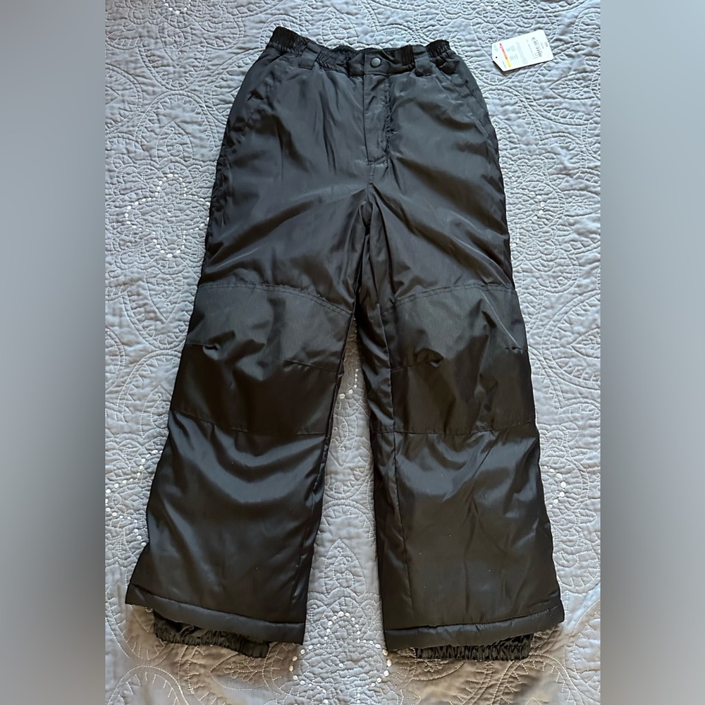 Thereabouts Kids Unisex Black Heavyweight Snow Pants NWT Various Sizes - Picture 1 of 8